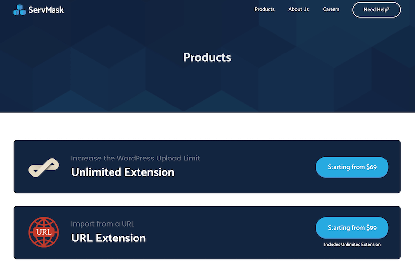 All-in-One WP Migration pricing
