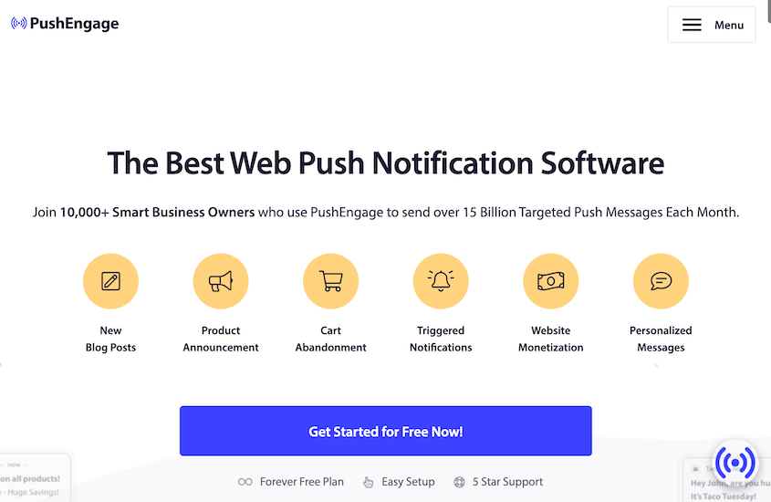 PushEngage plugin