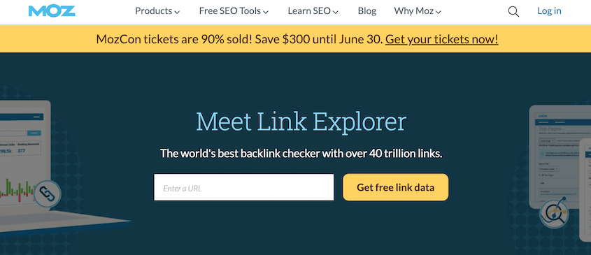 Moz Link Explorer