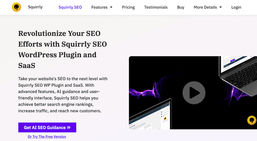 Squirrly SEO plugin