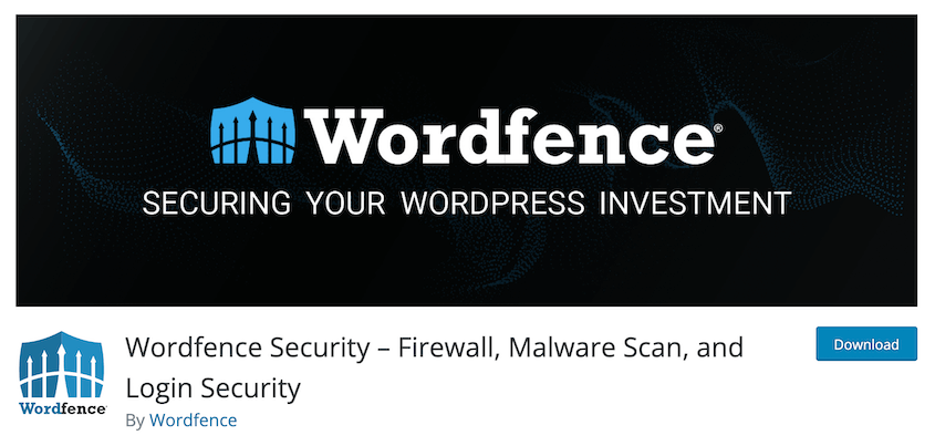 Wordfence Security plugin