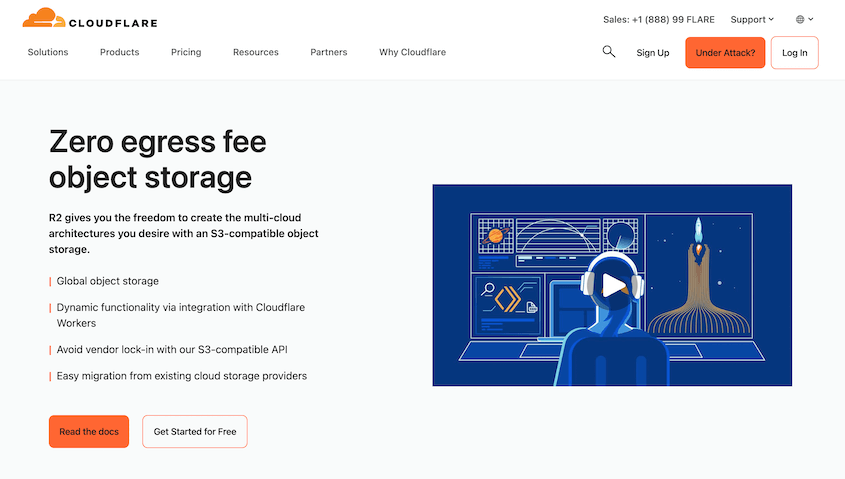 Cloudflare R2 cloud storage