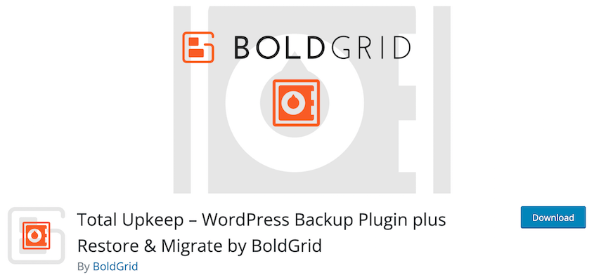 Total Upkeep free plugin