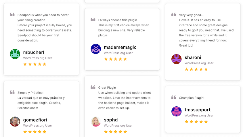 SeedProd reviews