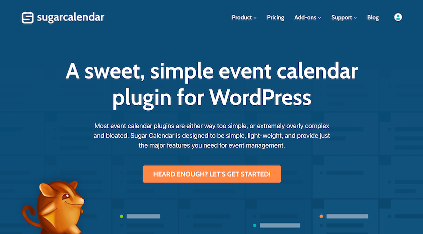 Sugar Calendar plugin