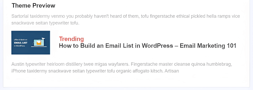 MonsterInsights popular post widget