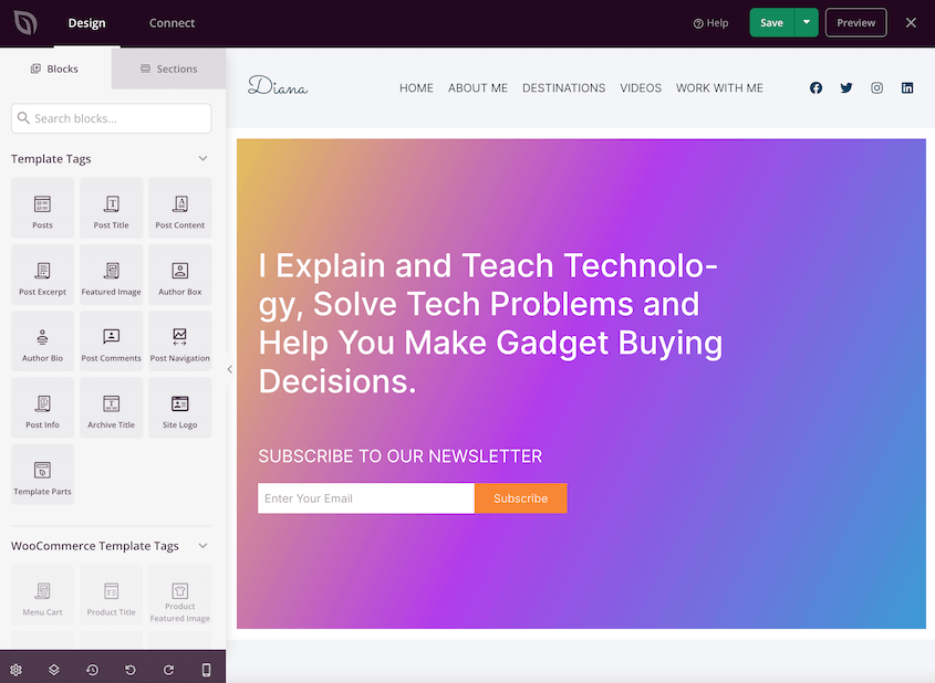 SeedProd blog theme