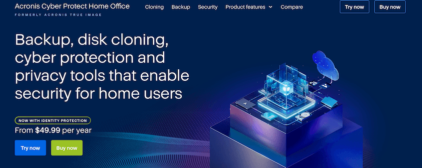 Acronis Cyber Protect Home Office