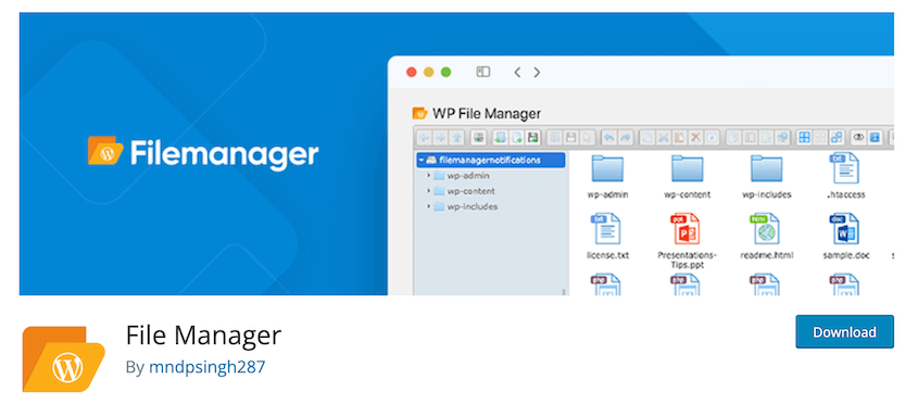 File Manager plugin