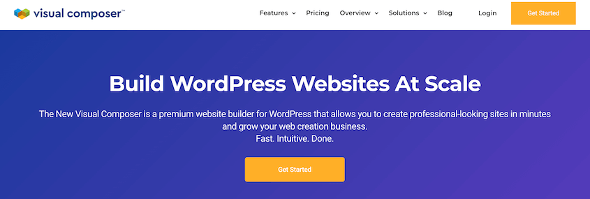 Visual Composer website