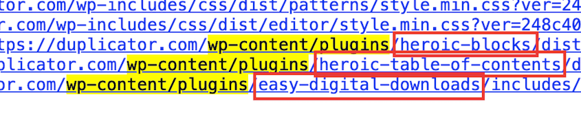 Copy WordPress plugins from a site's source code