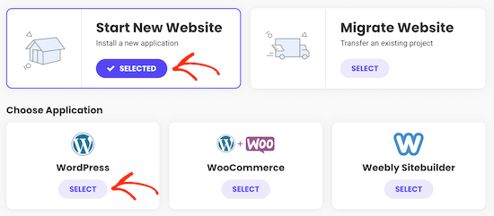 New WordPress install with SiteGround
