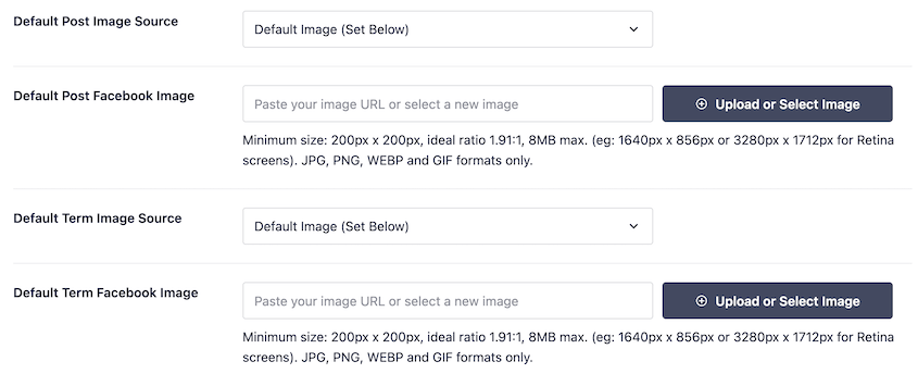 AIOSEO Facebook settings