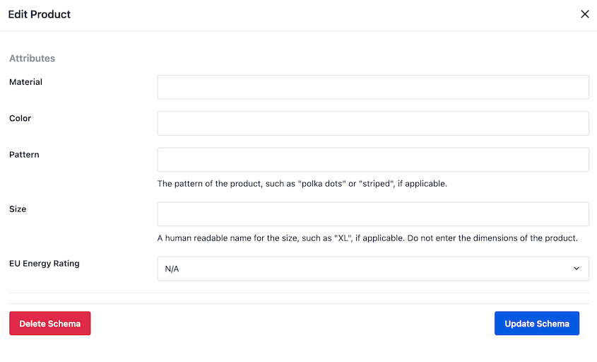 AIOSEO product schema