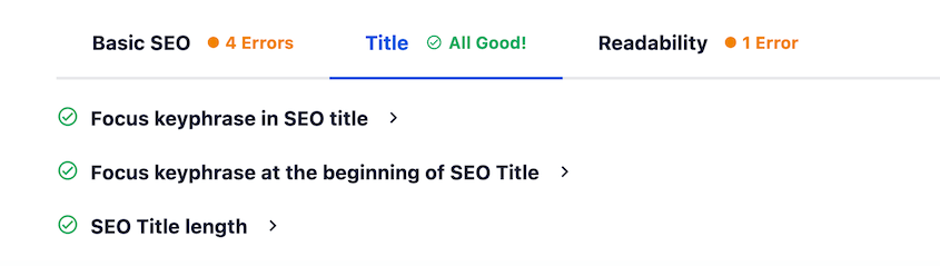 AIOSEO title suggestions