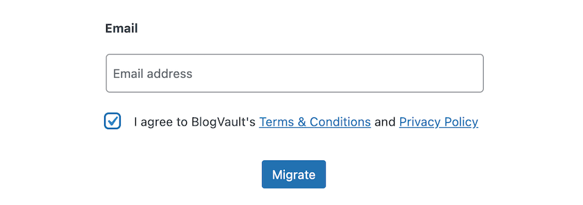 Start migration with Migrate Guru