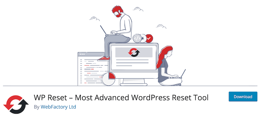 WP Reset plugin