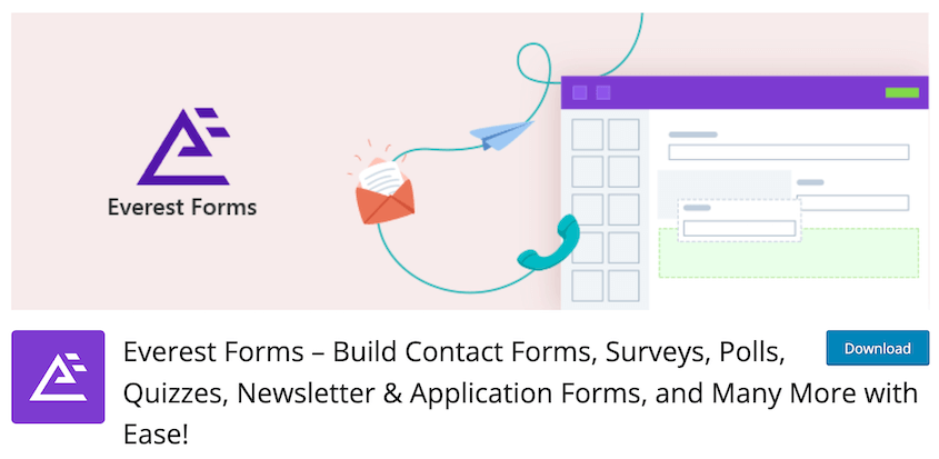 Everest Forms plugin