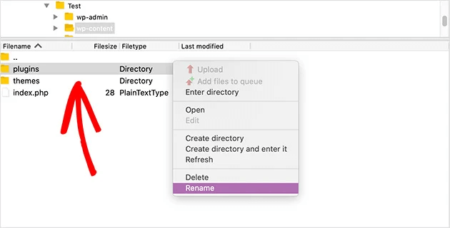 Rename plugins folder