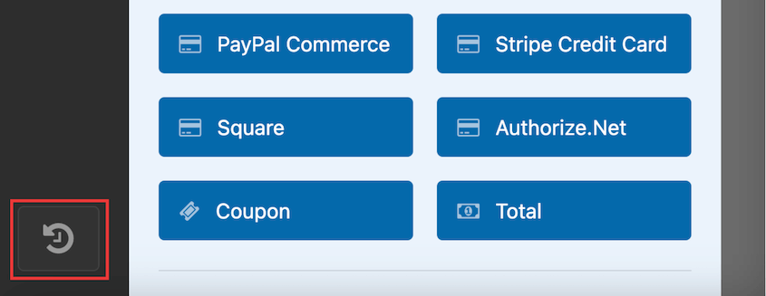 WPForms revisions