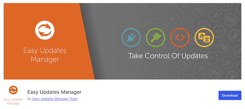Easy Updates Manager plugin