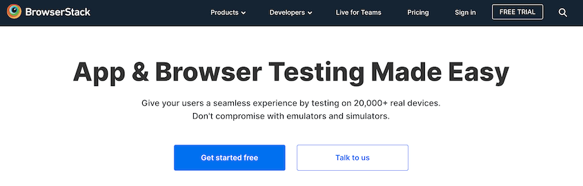 Browser Stack